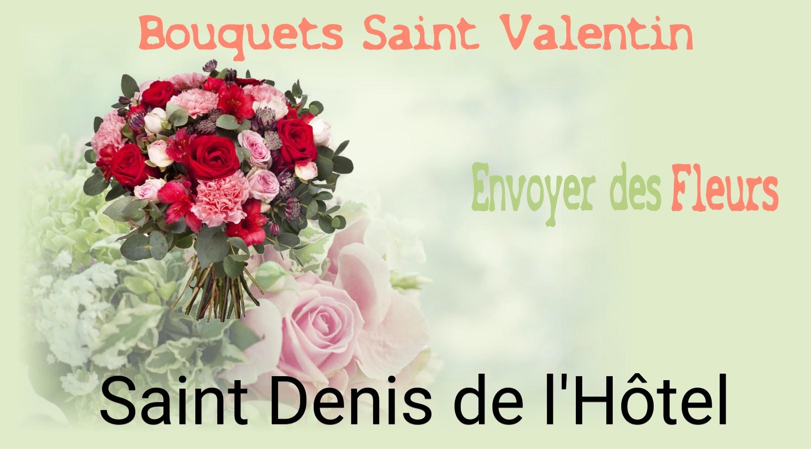 Roses de Saint-Valentin livrées à Saint-Denis-de-l'Hôtel